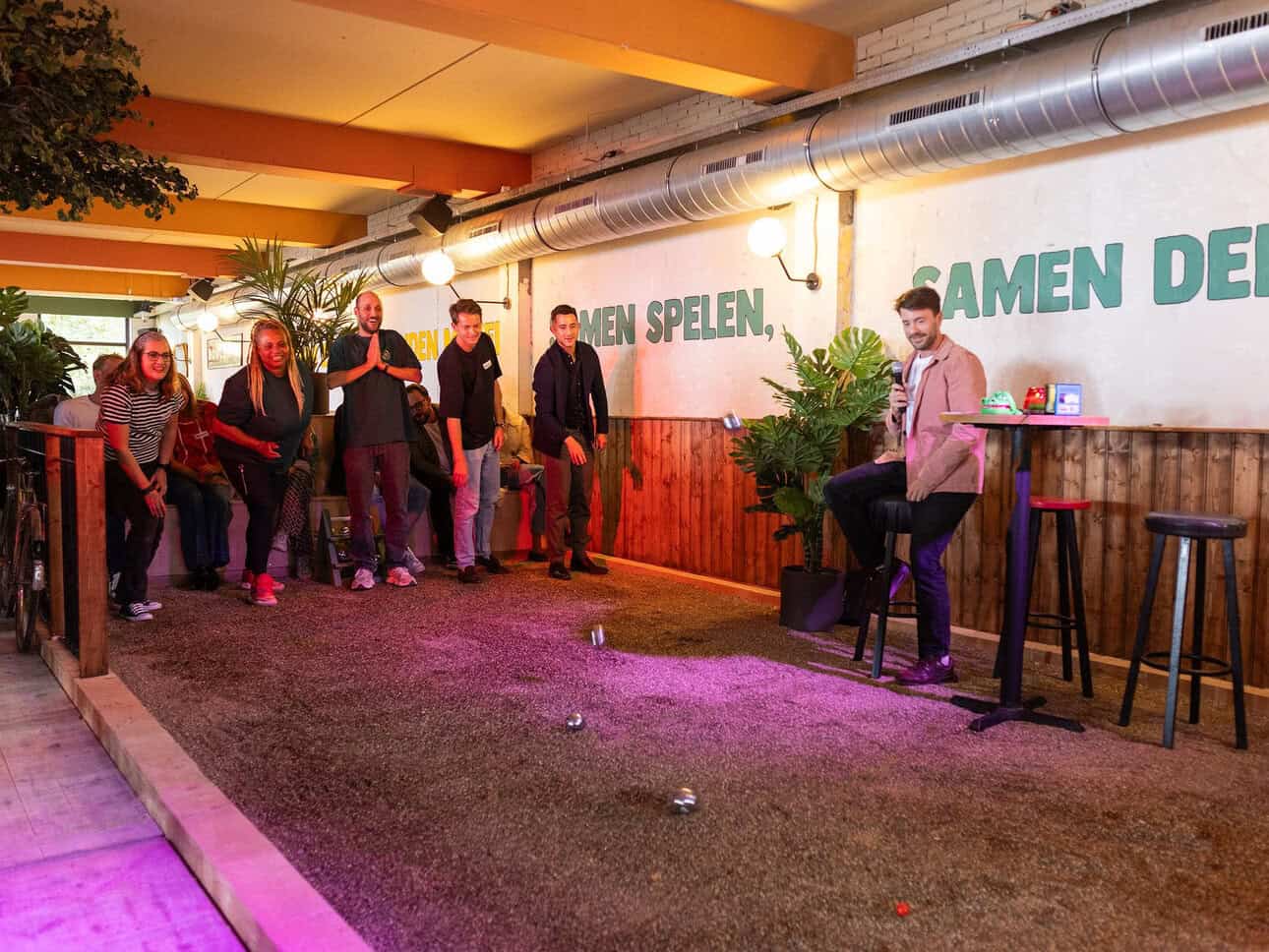 Mooie Boules Rotterdam opens its jeu de boules venue free during the day, inviting locals to connect through play and community events.
